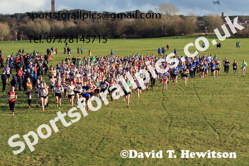 Senior womens Davison Shield 2023 Start Fitness Sherman Cup and Davison Shield, Temple Park, South Shield,   Photo: David T. Hewitson/Sports for All Pics